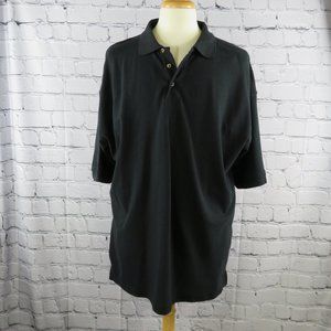 Men's Short Sleeve Polo - Black